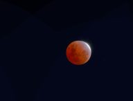 La Lune éclipsée le 19 novembre 2021. // Source : Flickr/CC/Dirk Pons (photo recadrée)