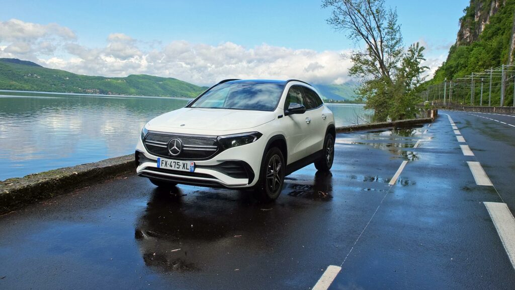 Mercedes EQA 250 (AMG Line) // Source : Raphaelle Baut pour Numerama Mercedes EQA 250 (AMG Line) // Source : Raphaelle Baut pour Numerama