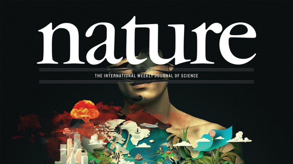 Cover d'un numéro de Nature. // Source : Nature