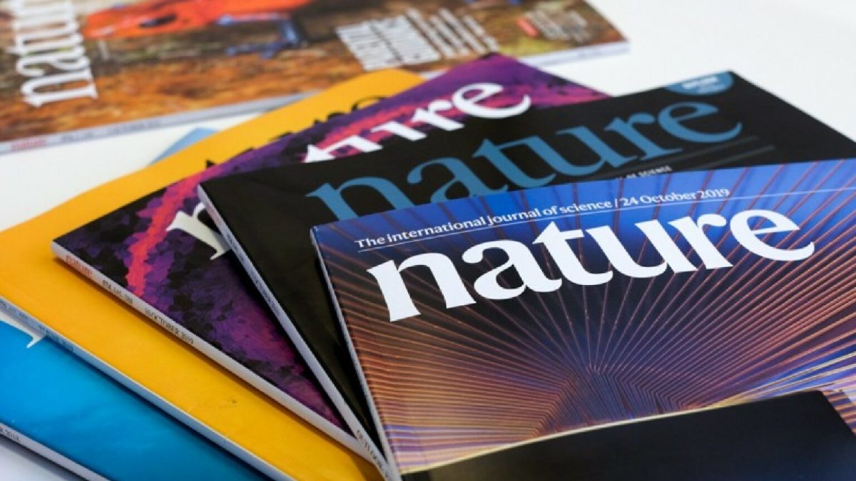 Nature est une revue internationale de référence dans la publication d'études et le journalisme scientifique. // Source : Nature