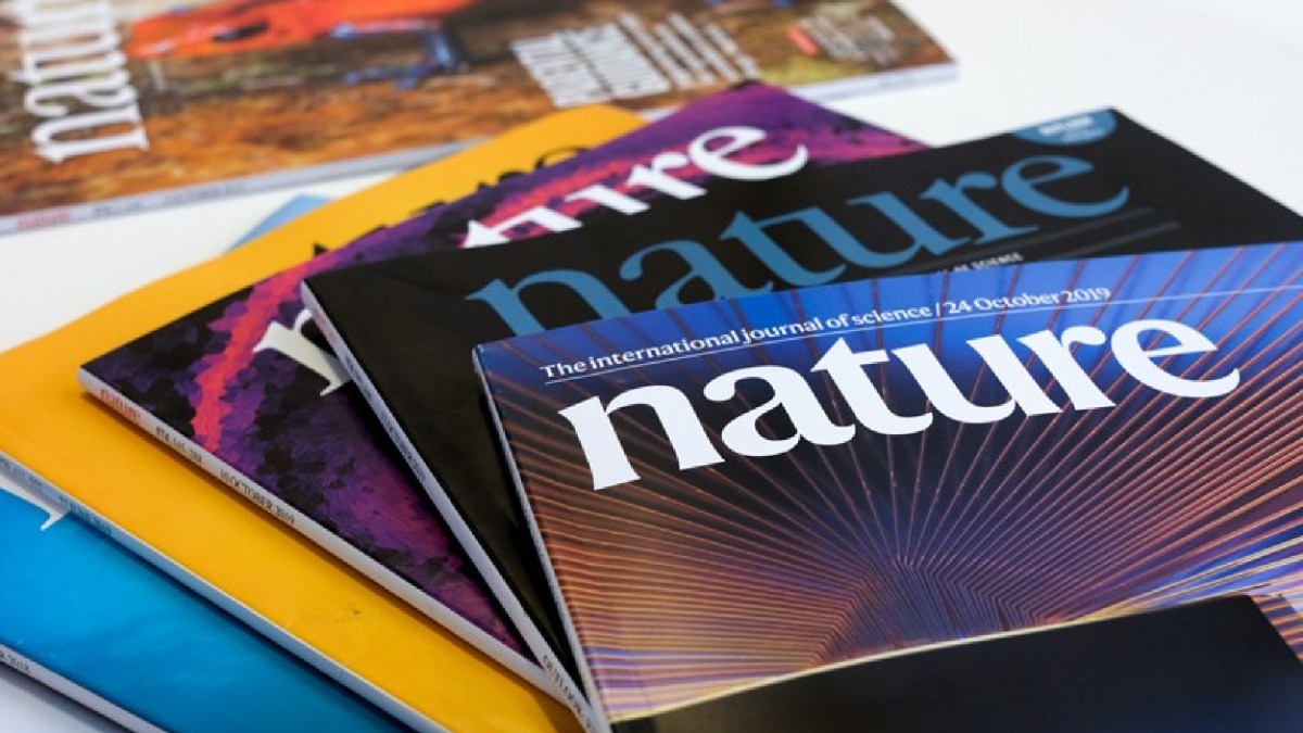 Nature est une revue internationale de référence dans la publication d'études et le journalisme scientifique. // Source : Nature