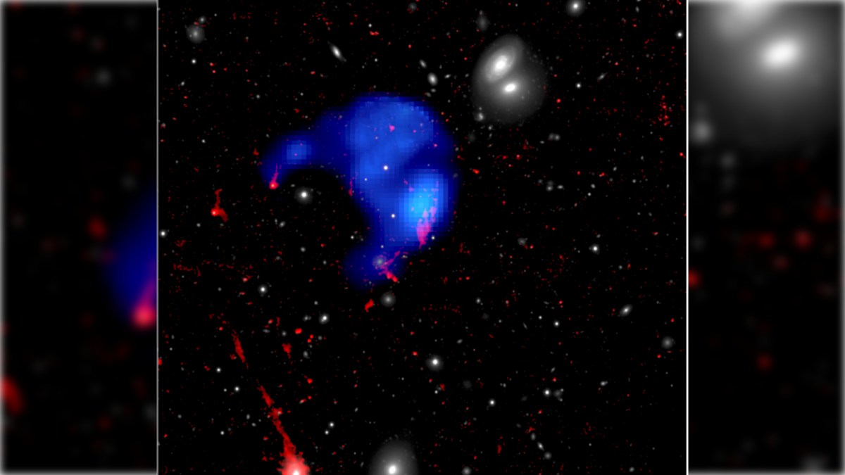 Le nuage solitaire découvert // Source : ESA