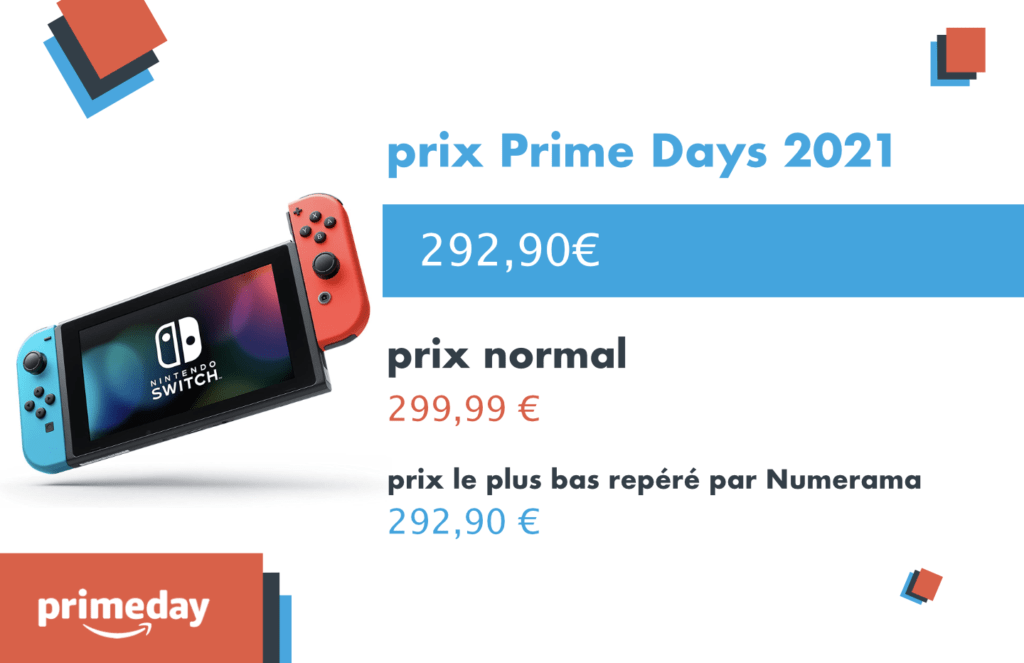 La Switch est disponible pendant les Prime Days, foncez !