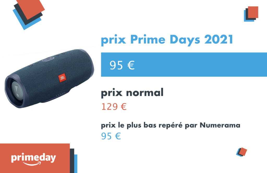 La JBL Charge 4 pendant les Amazon Prime Days La JBL Charge 4 pendant les Amazon Prime Days