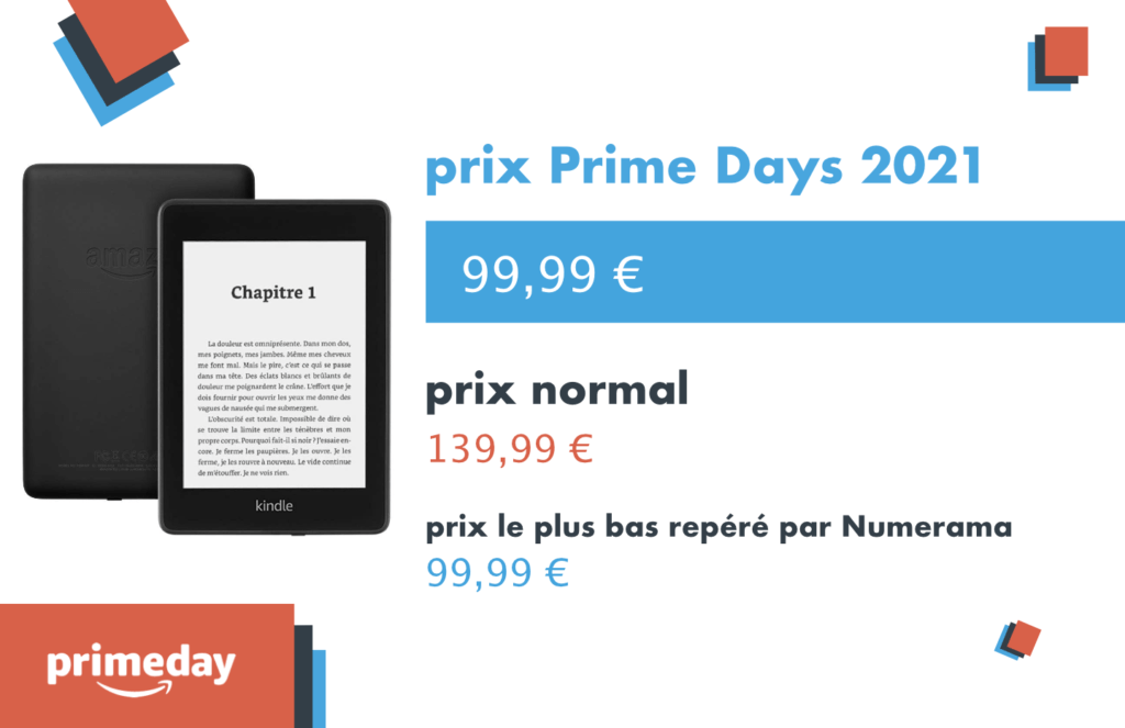 Le Kindle pendant les Amazon Prime Days