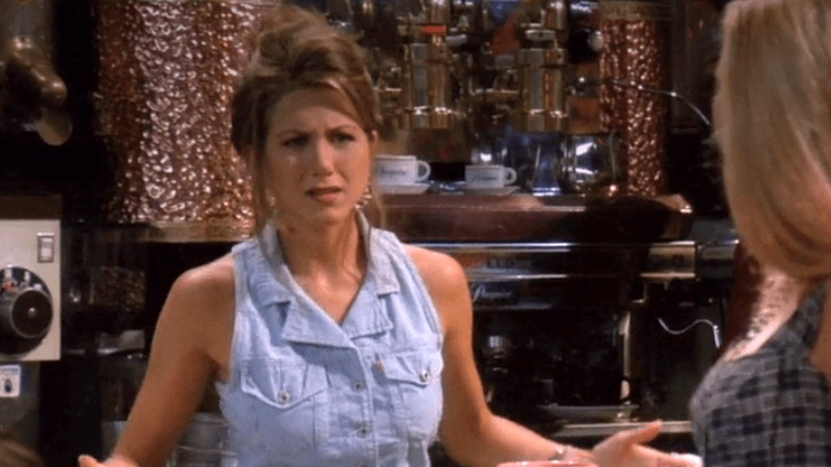 Rachel Green perdue. // Source : Friends