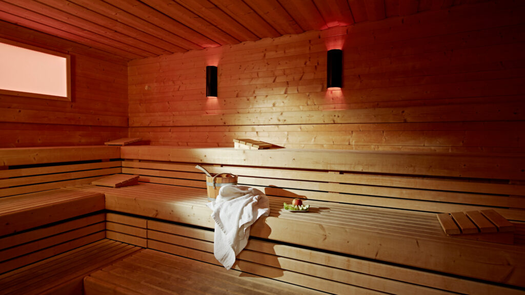 sauna chaud eau bain