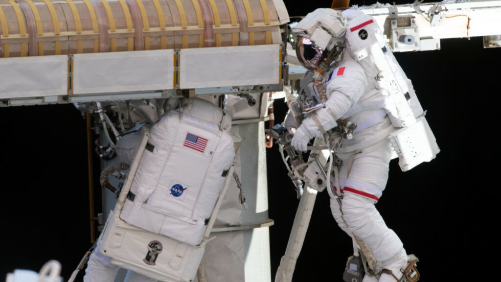 Shane Kimbrough Thomas Pesquet ISS 20 juin 2021