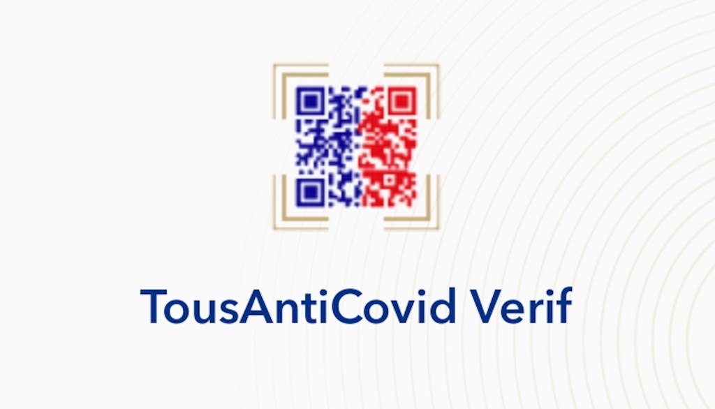 Un logo TousAntiCovid Vérif // Source : Google Play Store