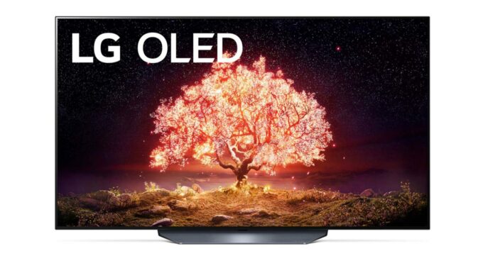 La TV OLED55B1 de LG. La TV OLED55B1 de LG.
