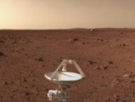 Zhurong sur Mars. // Source : CNSA (image recadrée)