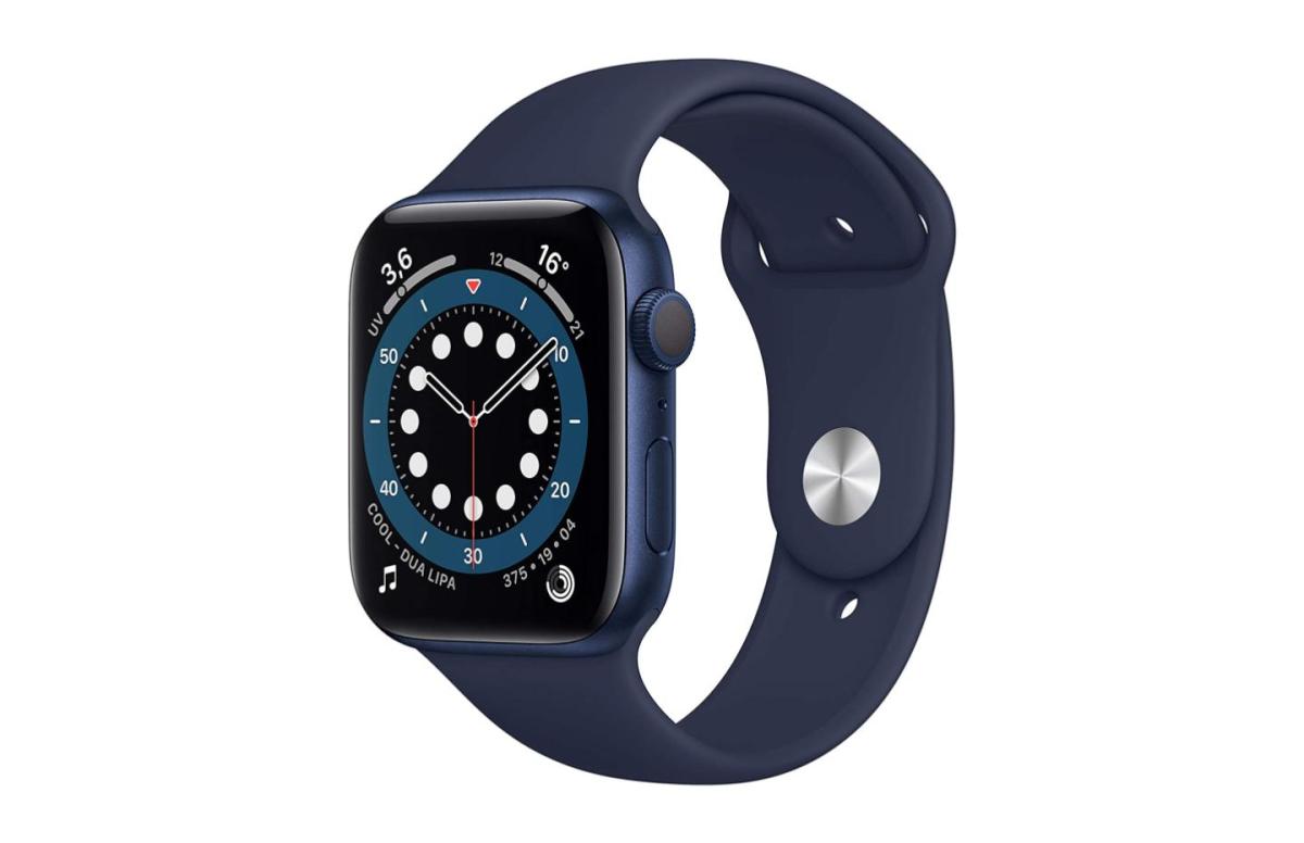 Apple Wtach Series 6 GPS bleu