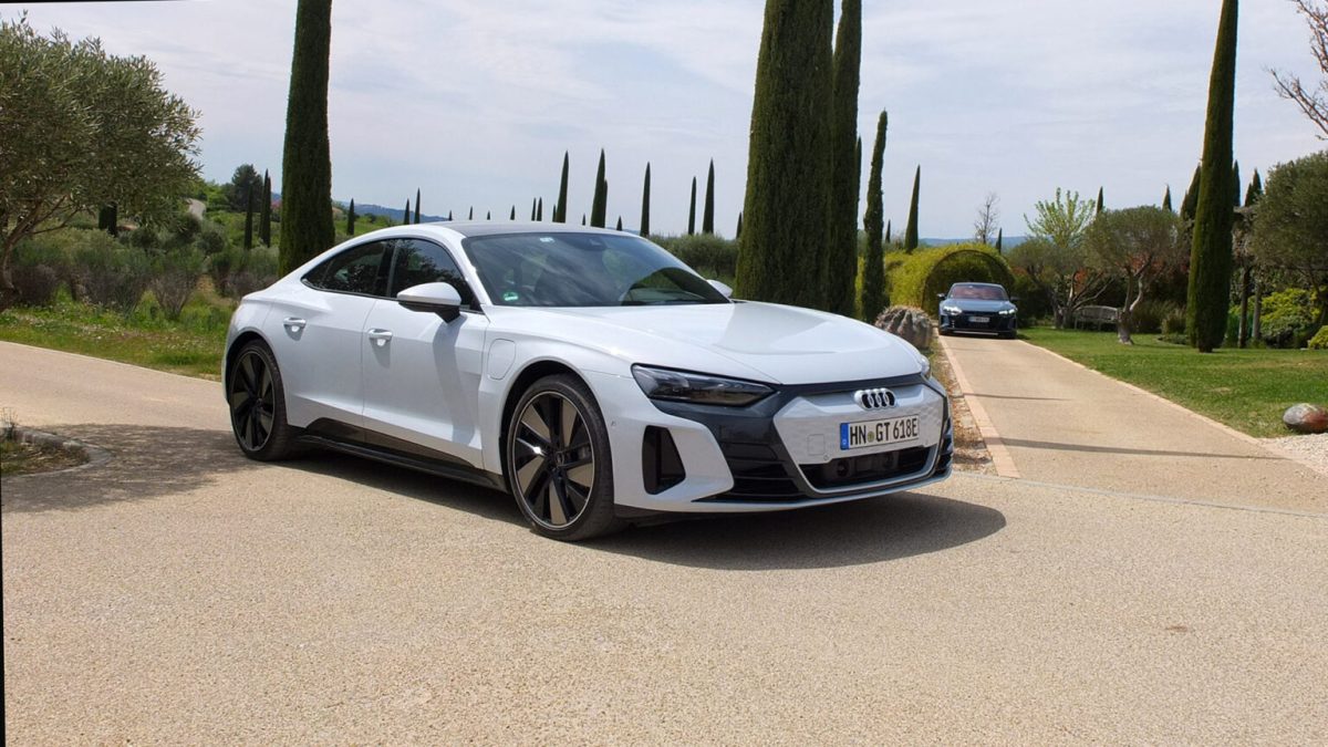 Audi e-tron GT quattro & RS // Source : Raphaelle Baut pour Numerama