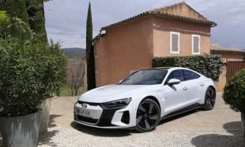 Audi e-tron GT quattro à l'essai  // Source : Raphaelle Baut pour Numerama