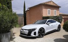 Audi e-tron GT quattro à l'essai  // Source : Raphaelle Baut pour Numerama