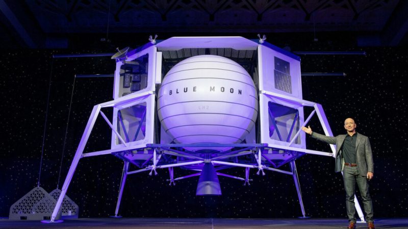 La revanche de Blue Origin : la Nasa le choisit pour créer un atterrisseur sur la Lune