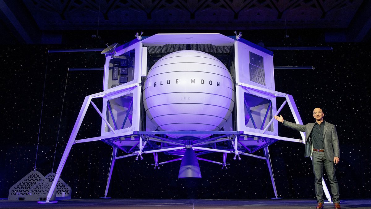 La capsule Blue Moon. // Source : Blue Origin