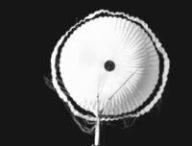 Le parachute ExoMars de l'ESA // Source : ESA