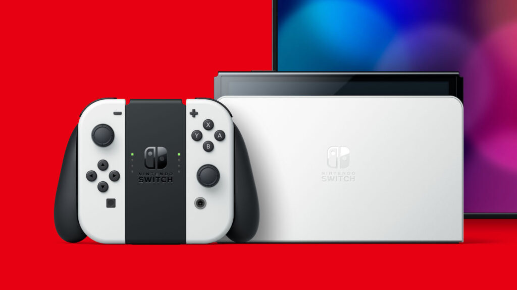 Nintendo Switch OLED // Source : Nintendo Nintendo Switch OLED // Source : Nintendo