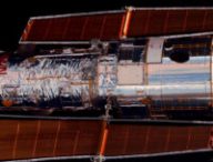 Hubble en 1997. // Source : Flickr/CC/Nasa (photo recadrée)