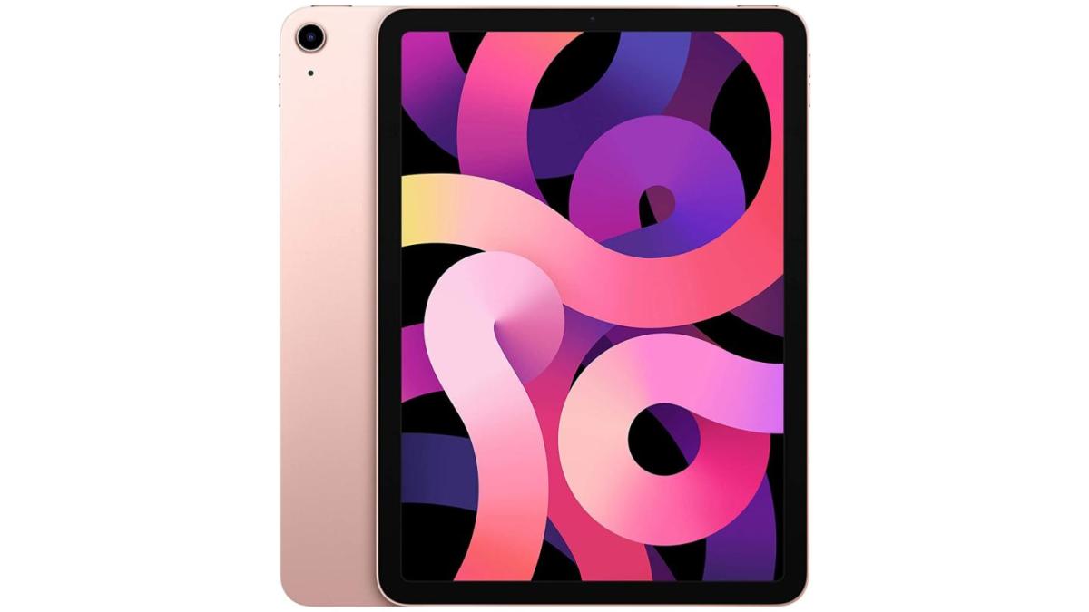 ipad air 2020 coloris or rose