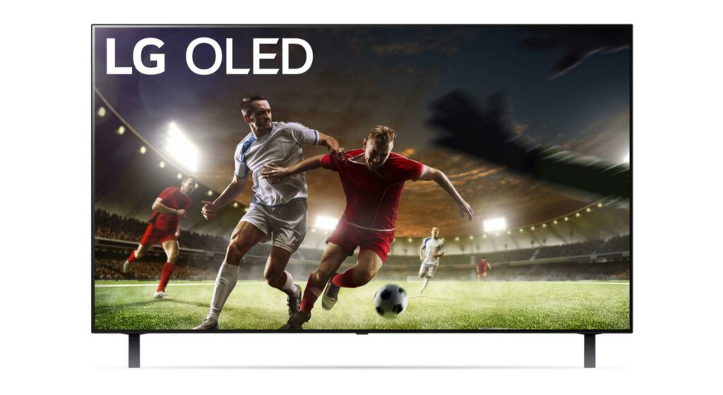 La TV LG OLED48A1. La TV LG OLED48A1.