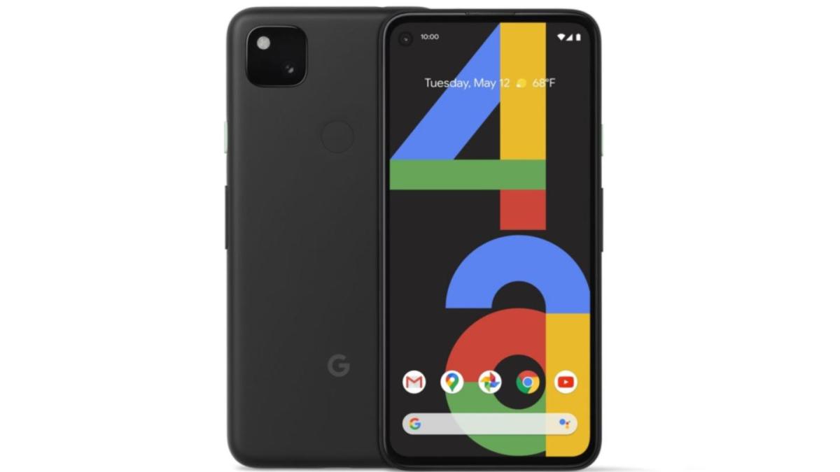 pixel 4a face avant et arrière