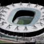 Le résultat d'un relevé LiDAR (avec colorisation) sur le stade de France // Source : IGN