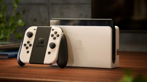 Photos officielles de la Nintendo Switch OLED