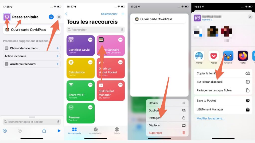 La marche à suivre si votre pass est dans Google Wallet // Source : Capture d'écran Numerama La marche à suivre si votre pass est dans Google Wallet // Source : Capture d'écran Numerama
