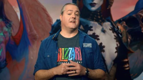 J. Allen Brack lors de la BlizzConline 2021 // Source : Blizzard Entertainment 