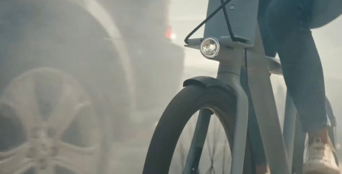 La publicité VanMoof // Source : Capture d'écran YouTube