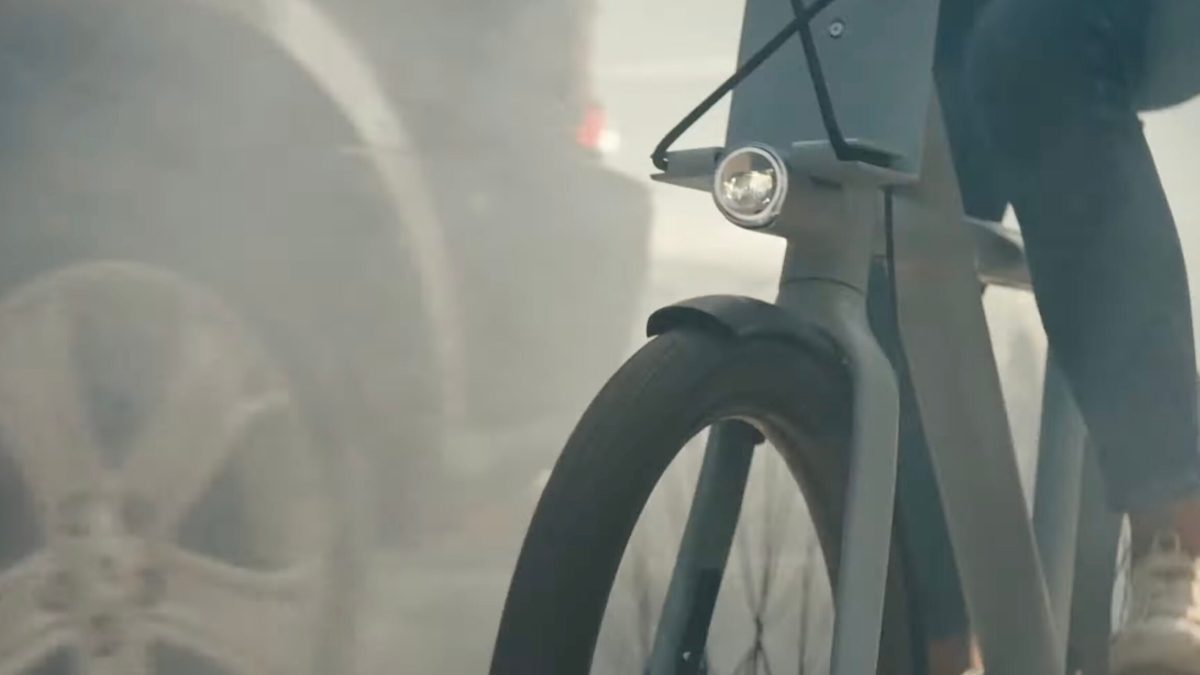 La publicité VanMoof // Source : Capture d'écran YouTube