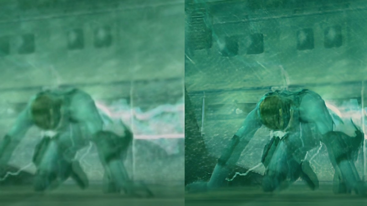 Metal Gear Solid 2 en 4K // Source : Digital Foundry