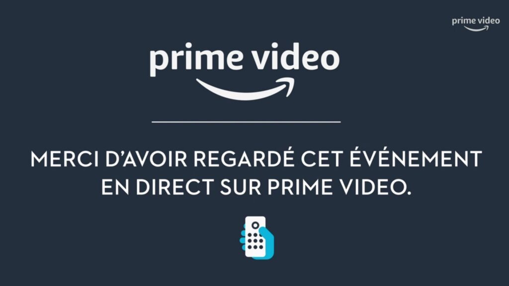 Amazon Prime Video Ligue 1 // Source : Capture d'écran