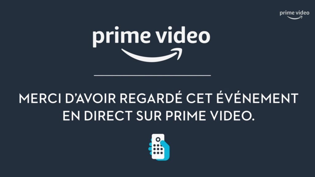 Amazon Prime Video Ligue 1 // Source : Capture d'écran Amazon Prime Video Ligue 1 // Source : Capture d'écran