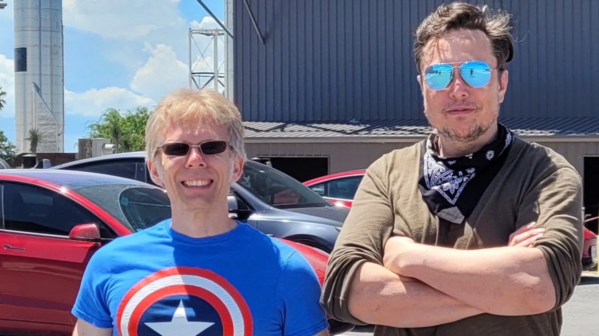 John Carmack et Elon Musk // Source : Twitter