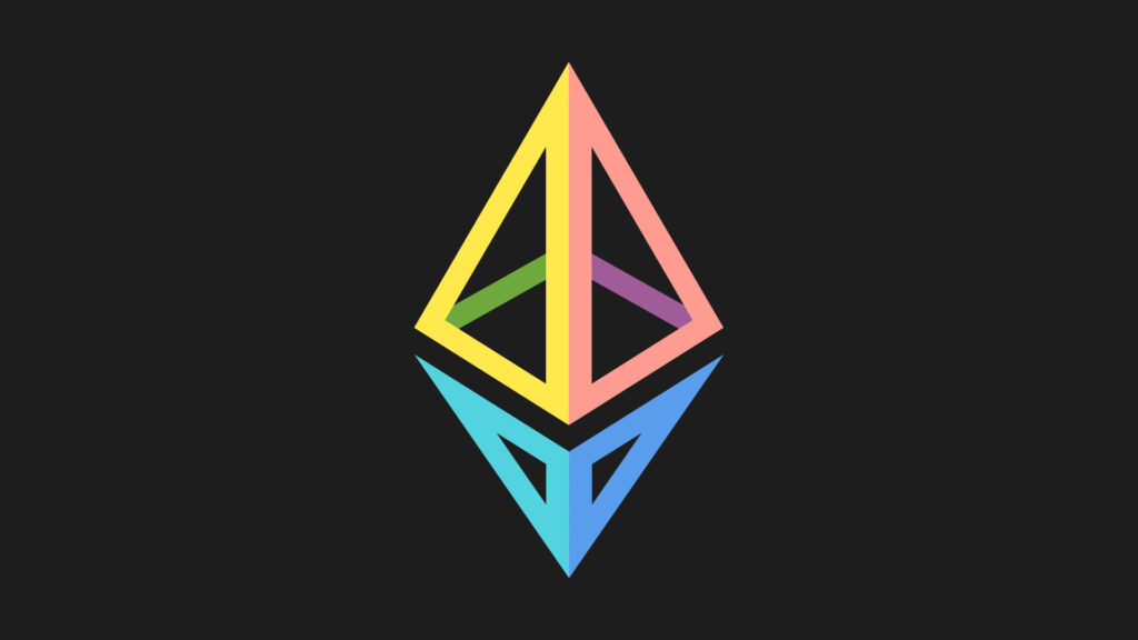 The Ethereum logo.  // Source: Ethereum