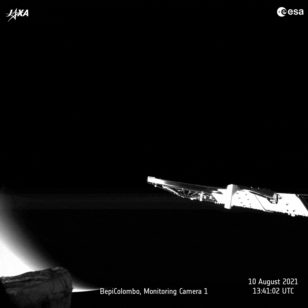 Passage à proximité de Vénus par BépiCombo. // Source : ESA