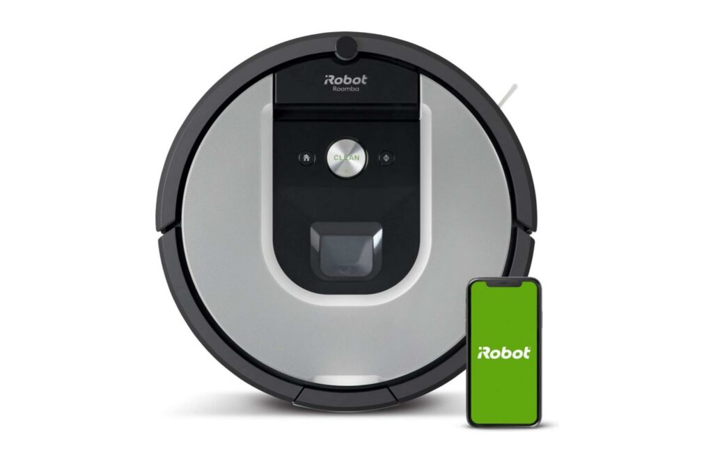 iRobot Roomba 960 avec smartphone iRobot Roomba 960 avec smartphone
