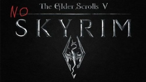 Mod NoSkyrim pour Skyrim // Source : Change.org