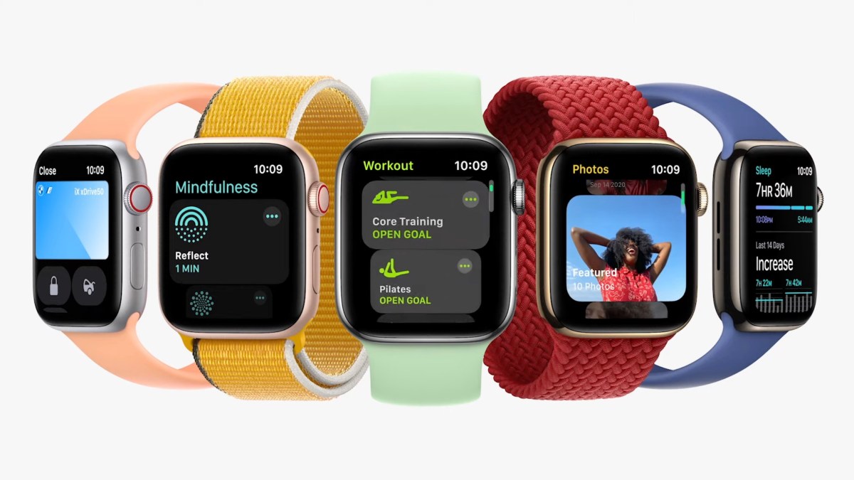 Apple Watch 7 // Source : YouTube/Apple