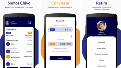 Le portefeuille digital Chivo permet aux Salvadoriens d'utiliser le bitcoin au quotidien.  // Source : Chivo