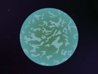 Kepler-22B. // Source : Nino Barbey pour Numerama Kepler-22B. // Source : Nino Barbey pour Numerama