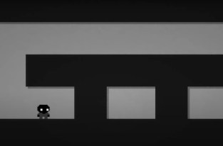 Dans le mini-jeu Flip Palace, vous traversez des murs dans des puzzles renversants