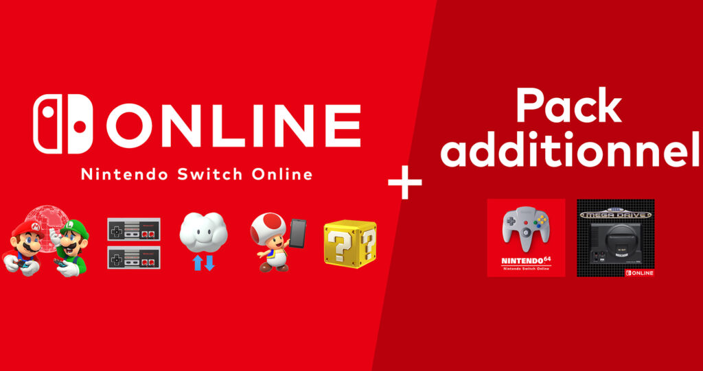Nintendo Switch Online + Pack additionnel // Source : Nintendo Nintendo Switch Online + Pack additionnel // Source : Nintendo