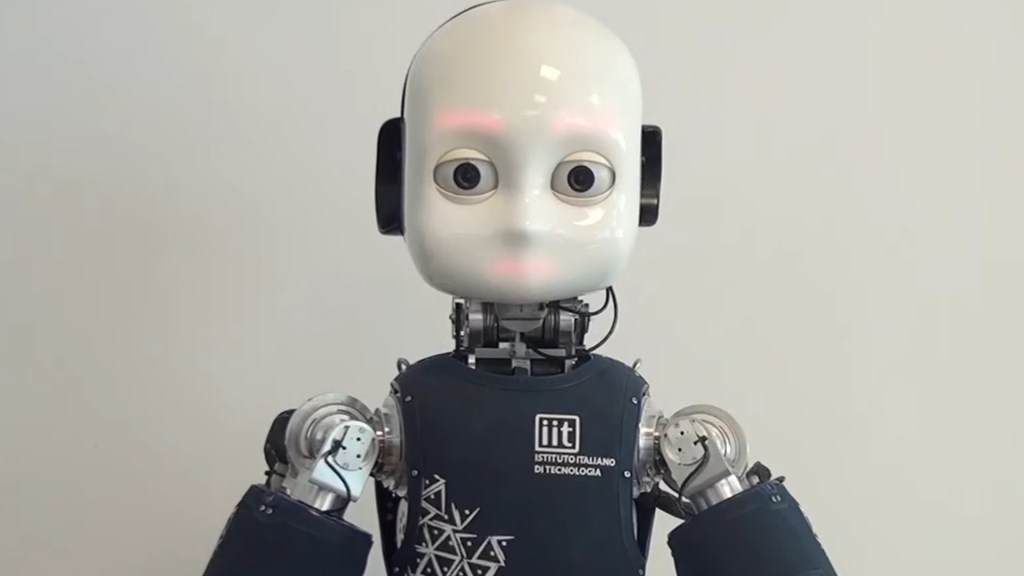 Le robot iCub. // Source : Institut italien des technologies