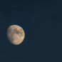 Gibbous moon.  // Source: Pxhere/CC0 Public domain