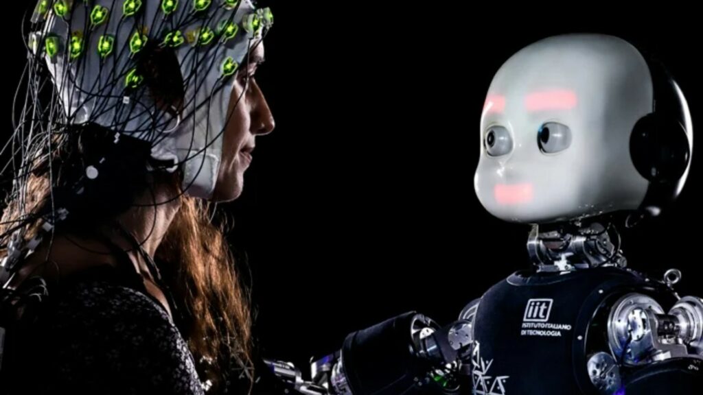 Le regard de braise du robot est énivrant. // Source : Institut italien des technologies