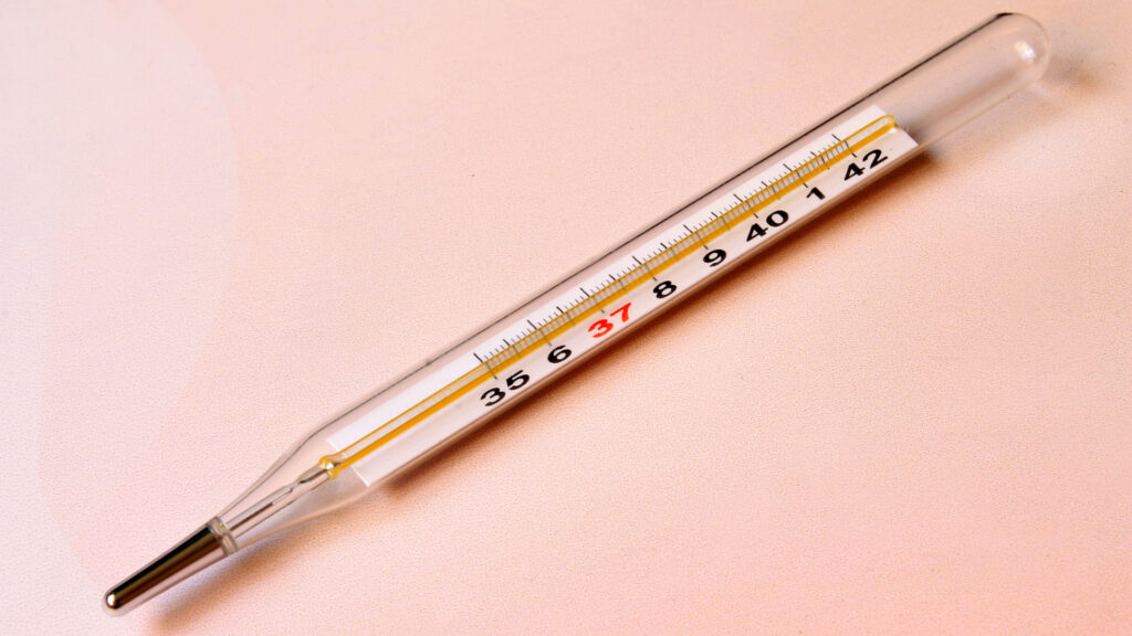Un thermomètre. // Source : Pxhere/Domaine public (photo recadrée) Un thermomètre. // Source : Pxhere/Domaine public (photo recadrée)
